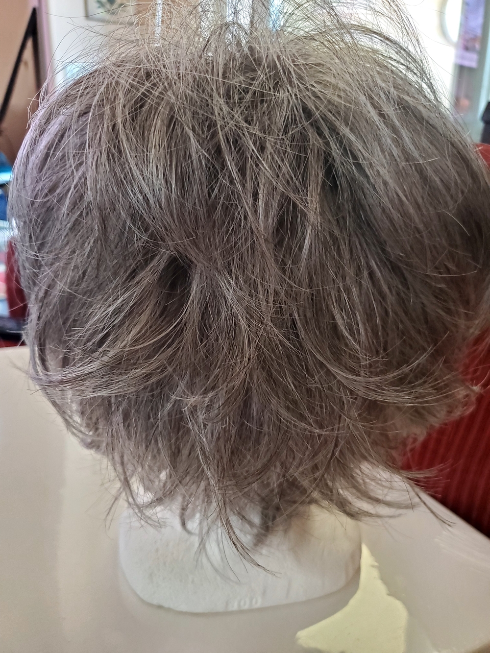 Godiva's Secret Freedom Average Wig Layered Natural Grey Orig 209. Now 80. NEW - Picture 6 of 15